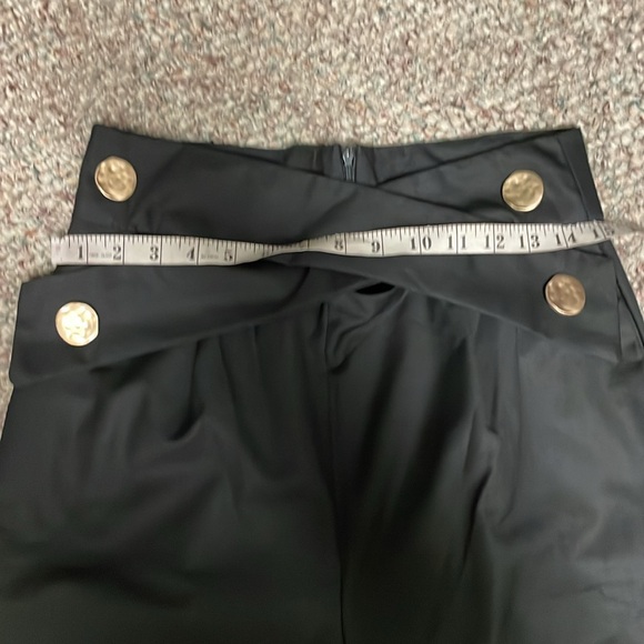 Kate Hewko criss cross button front high waist pants - Picture 5 of 9